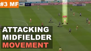 Attacking Midfielder Movements [upl. by Gemina]