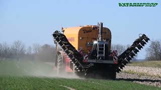 Injectage de lisier en Vredo VT4556  Timmers [upl. by Ealasaid]