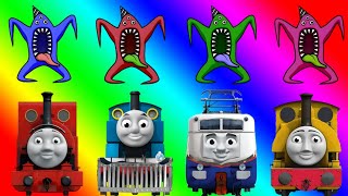 Thomas and Friends Fun Video Thomas The Tank Engine Wrong Heads Thomas And FriendsKereta Api Lucu [upl. by Anitahs]