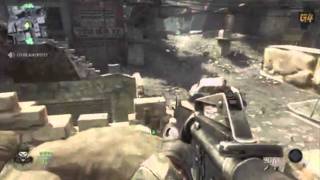 Call Of Duty Black ops NEW Gameplay with Flamethrower  MW3 BETA GAMEPLAY [upl. by Orelie]