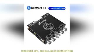 YSS350H 21 Channel BT51 Amplifier Board TPA3251 220Wx2350W HighPower Subwoofer Amplifier Boards [upl. by Eittik397]