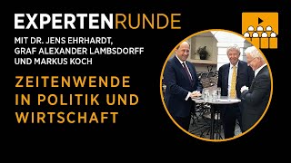 Zeitenwende in Politik und Wirtschaft Dr Jens Ehrhardt und Alexander Graf Lambsdorff im Gespräch [upl. by Ettezzus]