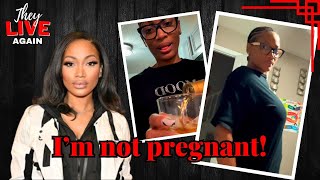 Erica set the record straight Im NOT Pregnant Scrappy is NOT my MAN Sneaky LINK [upl. by Prasad]