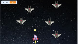 Making a Space Shooter in Scratch CoderDojo Livestream [upl. by Naasar]