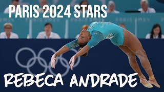 Paris 2024 Gymnastics Stars Rebeca Andrade [upl. by Peadar]