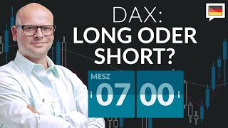 quotDAX Long oder Shortquot  15112024 [upl. by Clymer301]