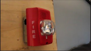 System Test 7  Code 3 fire alarm hornstrobes [upl. by Awahsoj]