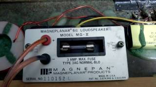 MAGNEPLANAR MGll Speaker [upl. by Marmaduke]