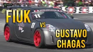 Fiuk vs Gustavo Chagas  Super Drift Brasil 2017  Etapa Final  Rio de Janeiro [upl. by Nnagem]