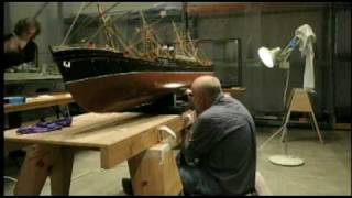 The Thomson Collection of Ship Models Installation Timelapse [upl. by Ilhsa]