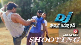 DJ Movie Action Behind The Scene  Allu Arjun Action Spoof [upl. by Pacian514]