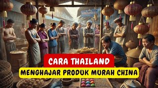 CARA THAILAND MENGHAJAR PRODUK MURAH CHINA INDONESIA HARUS MENIRU [upl. by Urania]