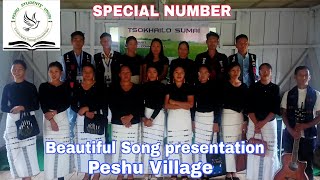 Peshu Village Beautiful song Tsokhailo festival PSU [upl. by Verdi155]