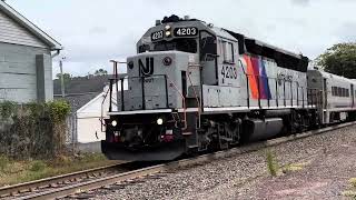 NJTR 4628 through Line Street Hammonton NJ 420360226064 [upl. by Droffilc176]