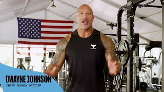 Dwayne quotThe Rockquot Johnson details new ZOA PreWorkout Powder [upl. by Muncey]