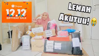 SHOPEE HAUL  UNBOXING 1212 CHECK [upl. by Bissell]