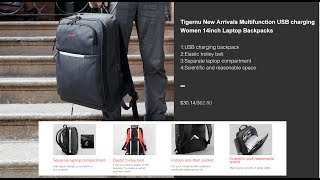 Tigernu Brand new arrival school backpack TB3305 [upl. by Bald]