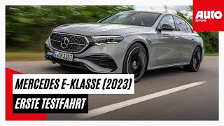 Mercedes EKlasse 2023 Ein weiterer Schritt in Richtung Perfektion  AUTO ZEITUNG [upl. by Ramirolg]