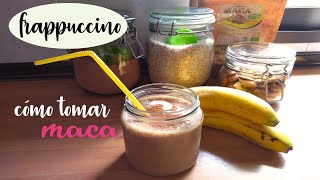 Frappuccino con maca andina [upl. by Ertemed]