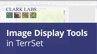 Image Display Tools in TerrSet  Clark Labs [upl. by Noraed]