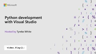 Visual Studio 2019 Launch Python development with Visual Studio [upl. by Tommy]