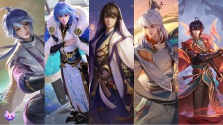 Yixings All Skins  Honor of Kings [upl. by Etteiluj]