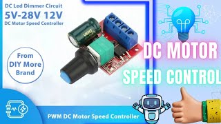 DC 4535V PWM 5A DC Motor Speed Regulator controller 5A Switch Function LED Dimmer Board 20KHz [upl. by Tyoh30]