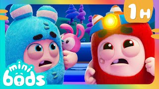 Who made that sound  Minibods  Mini Oddbods  Baby Oddbods  Funny Cartoons For Kids [upl. by Anuaek]