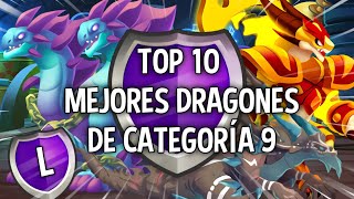 TOP 10 DRAGONES LEGENDARIOS DE CATEGORÍA 9 MÁS PODEROSOS DE DRAGON CITY🤯 [upl. by Cordier]