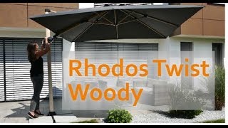 Anwendungsvideo Schneider Schirme Rhodos Twist Woody [upl. by Pauwles]