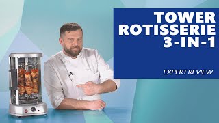 Tower Rotisserie Royal Catering RCGV1400  Expert review [upl. by Ocisnarf]