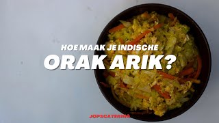 Hoe maak je Indische Orak Arik [upl. by Sinned]