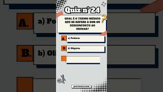 Quiz n° 24 patologia quiztime biomedicina [upl. by Mailli]