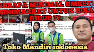 OMSET MINIMAL BERAPA   SUPAYA MINIMARKET ANDA TETAP BERJALAN  konsultanminimarket [upl. by Leelah]