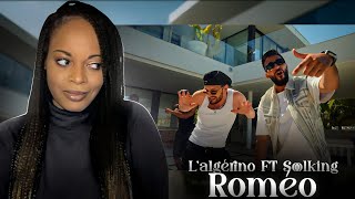 LAlgérino ft Soolking  Roméo  UK 🇬🇧 Reaction 🖤 [upl. by Delamare560]