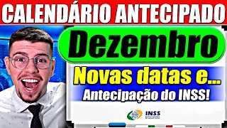 CALENDÁRIO DEZEMBRO ANTECIPADO Veja como SOLICITAR e SACAR o seu pagamento ANTES [upl. by Niddala]