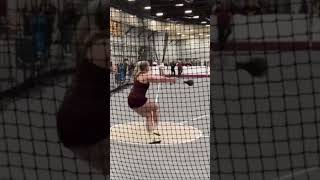 WOMENS NCAA WEIGHT THROW LEADER 2221m 🔥🔥 [upl. by Ad]