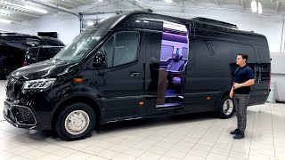 2024 Mercedes Sprinter VIP Luxury PRINCE VAN  Full Review Interior Exterior [upl. by Kei]