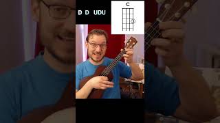 Riptide Ukulele Chords amp Strumming Tutorial in 30s [upl. by Okoyik]