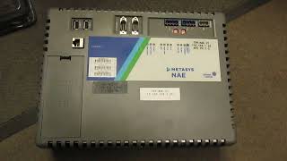 Johnson Controls Metasys NAE MSNAE55103 SW Ver 90 [upl. by Osnofledi157]