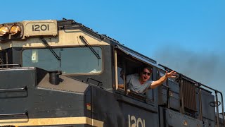 NS SD70IAC 1201 leads 153 w Robert [upl. by Gordie]