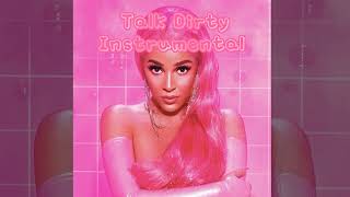 Doja Cat  Talk Dirty  Instrumental [upl. by Sheffy805]