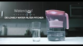 Waterdrop Water Filter Pitcher Product Video [upl. by Yaras]