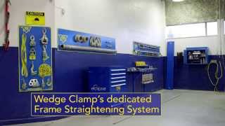 Frame Straightening System  Wedge Clamp Systems [upl. by Rocky]