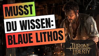 🔥Throne and Liberty🔥Blaue Lithografie verzauberte Tinte🔥 Beginner Guide Ausrüstung PVE PVP deutsch [upl. by Ahsaya797]