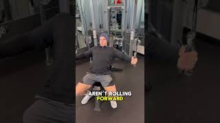 Seated Cable Chest Flies fitness youtubeshorts [upl. by Wincer291]