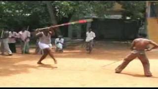 Real silambam fight [upl. by Aihcats]