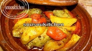 Tajine viande et Courge SlaouiMeatampSquash TagineSousoukitchen [upl. by Heddy937]