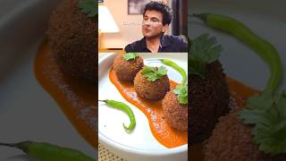 Master chef Vikas Khanna Enjoy these balls shorts ytshorts celebrity food recipe viralvideo [upl. by Anerual523]