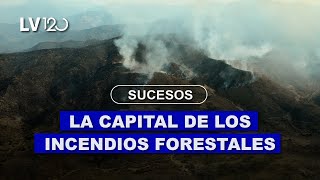 Incendios forestales entre La Calera y Malagueño una reserva natural se hace humo I La Voz [upl. by Redman]